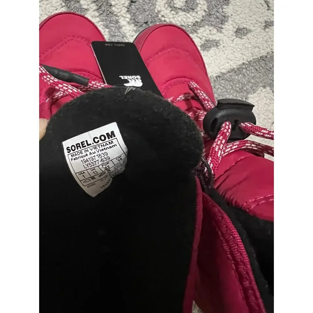 NWT❤️Sorel Whitney™ II Short Lace WP Boot sz1